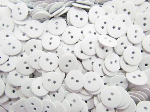 Great value Heavy Duty Fashion Buttons- White FB101 available to order online Australia