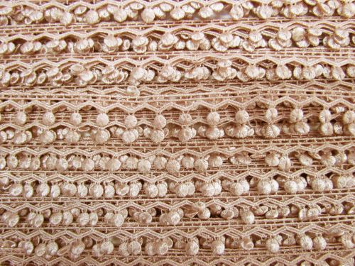 Great value 15mm Dainty Dots Trim- Beige Pink #T001 available to order online Australia