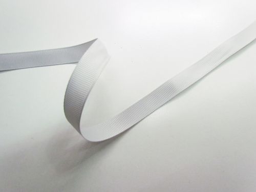 Great value Grosgrain Ribbon 13mm- Silver Grey available to order online Australia