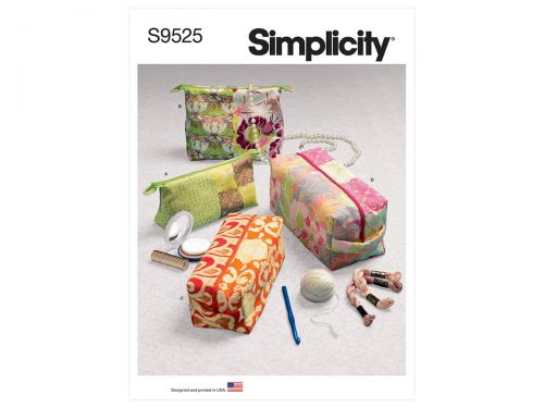 Great value Simplicity Pattern S9525 Zippered Cases- Size OS (One Size Only) available to order online Australia