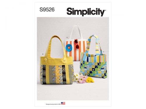 Great value Simplicity Pattern S9526 Handbags- Size OS (One Size Only) available to order online Australia