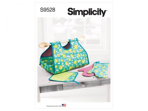 Great value Simplicity Pattern S9528 Pot Holder, Mitt, Casserole Carrier- Size OS (One Size Only) available to order online Australia