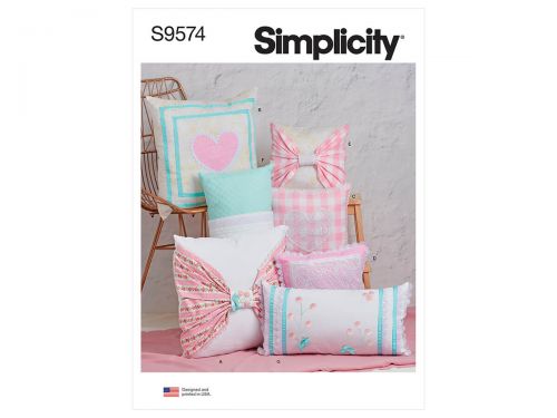 Great value Simplicity Pattern S974 Pillows- Size OS (One Size Only) available to order online Australia