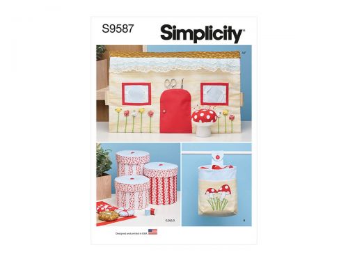 Great value Simplicity Pattern S9587 SEWING ROOM ACCESSORIES- Size OS (One Size Only) available to order online Australia