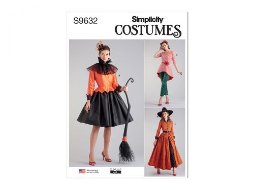 Great value Simplicity Pattern S9632 Misses' Costumes by Theresa Laquey- Size U5 (16-18-20-22-24) available to order online Australia