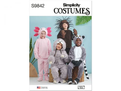 Great value Simplicity Pattern S9842 Child Costume- Size A (3-4-5-6-7-8) available to order online Australia