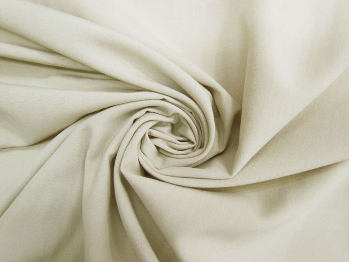 Soft Lightweight Cotton Suiting- Pale Grey Beige #9009