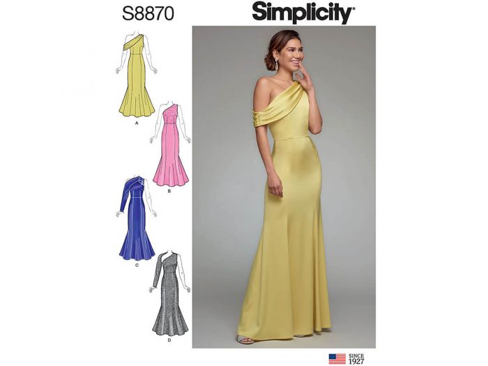 Simplicity Pattern S8870 Misses Miss Petite Dress Size D5 4 6 8