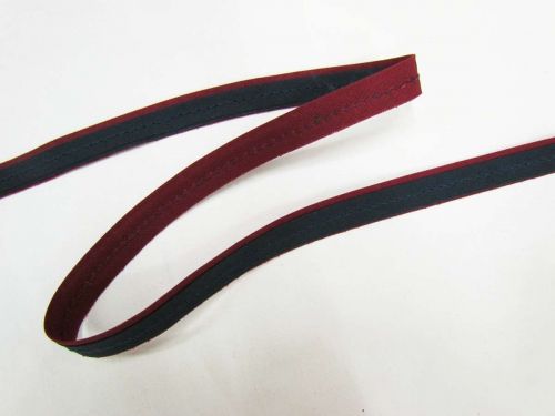 Great value Cotton Poly Bias Piping - Black/Maroon available to order online Australia