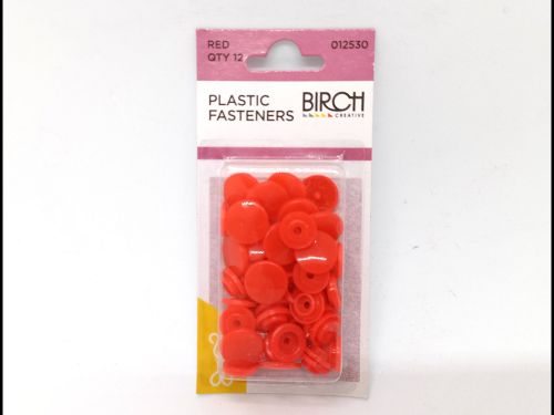 Great value Plastic Fasteners- Red 12pk available to order online Australia