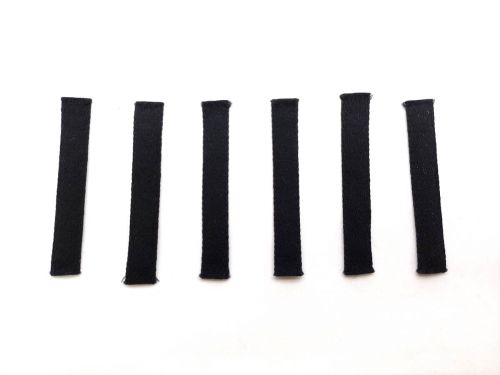 Great value Covered Plastic Boning Pieces- 6cm Black available to order online Australia