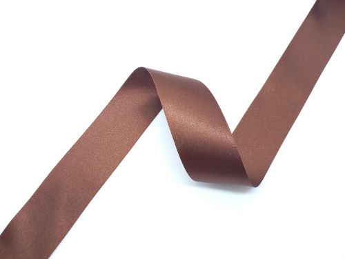 Great value Double Sided Satin Ribbon- 35mm- 488 HOT CHOCOLATE available to order online Australia