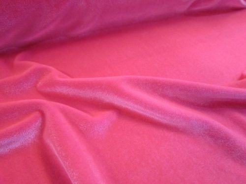 Great value 2way Stretch Velvet- Fluro Pink available to order online Australia