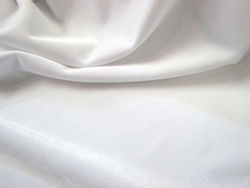 Great value 2way Stretch Velvet- White available to order online Australia