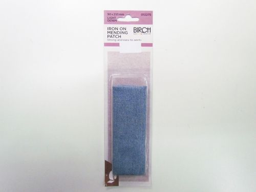 Great value Iron on Mending Patch- Light Denim available to order online Australia