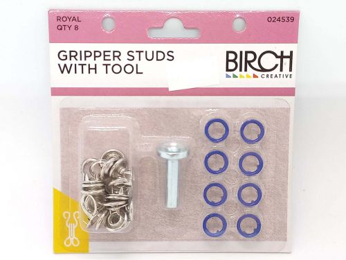 Great value Gripper Studs with Tool - Royal- Pack of 8 available to order online Australia