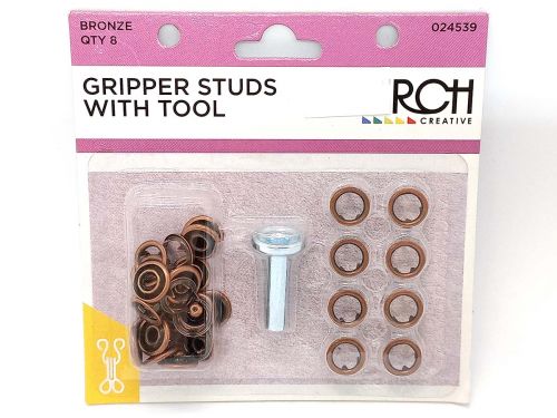Great value Gripper Studs with Tool - Bronze- Pack of 8 available to order online Australia