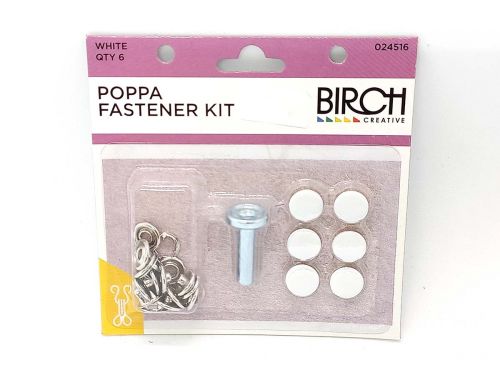 Great value Poppa Fastener Kit - White available to order online Australia