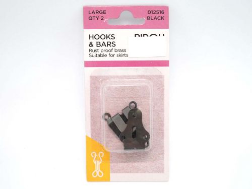 Great value Hooks & Bars- Large- Black- Pack of 2 available to order online Australia