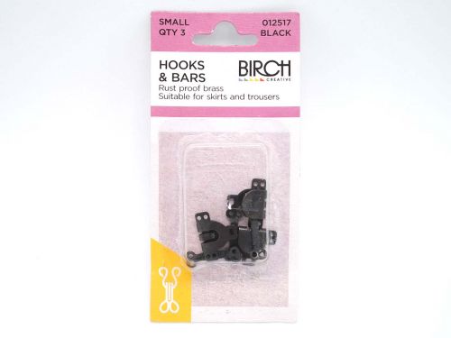 Great value Hooks & Bars- Small- Black- Pack of 3 available to order online Australia