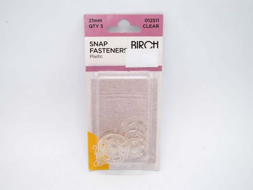 Great value Snap Fasteners -21mm - Clear available to order online Australia