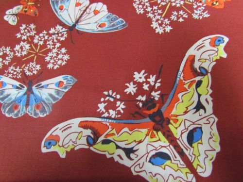 Great value Amy Butler- Queen Ann's Butterflies- Ruby available to order online Australia