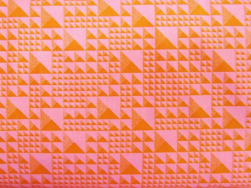 Great value *Seconds* Florence Broadhurst- Triangle Shadows- Orange available to order online Australia