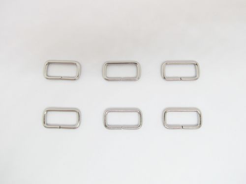 Great value 20mm Rectangle Ring Silver- 6pk- RW462 available to order online Australia