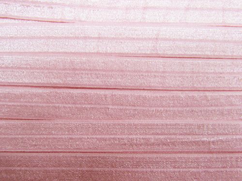 Great value 16mm Shiny Fold Over Elastic- Pink #T407 available to order online Australia