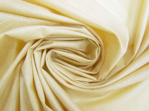 Great value Silver Shimmer Coated Cotton Shirting- Soft Yellow #10812 available to order online Australia