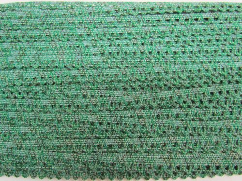 Great value 10mm Baby Ripple Stretch Scallop Trim- Green #591 available to order online Australia