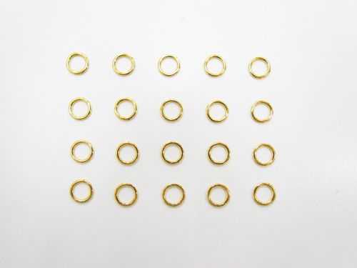Great value 5mm Gold Strap Rings RW279- Pack of 20 available to order online Australia
