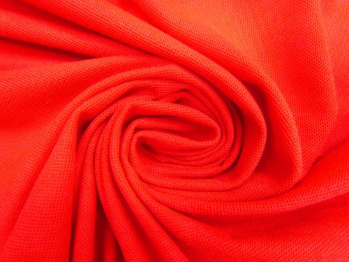 Great value Cotton Blend Pique Knit- Candy Red #10877 available to order online Australia