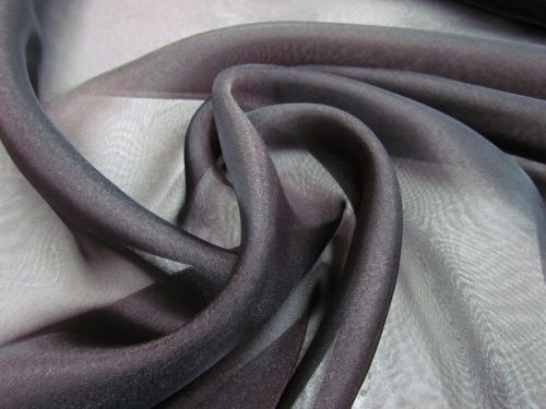 Great value Wide Width Crystal Organza- Dark Chocolate- available to order online Australia