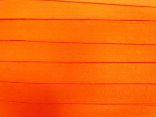 Great value 20mm Matte Fold Over Elastic- Fluro Orange #T429 available to order online Australia