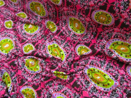 Great value Psychedelic Seahorses Rayon Jersey #10524 available to order online Australia