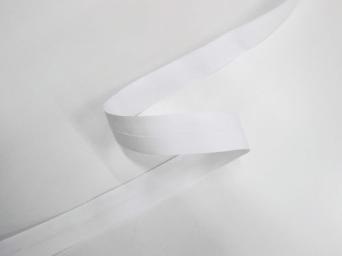 Great value 32mm Poly Cotton Bias Binding Tape- Snow #779 available to order online Australia