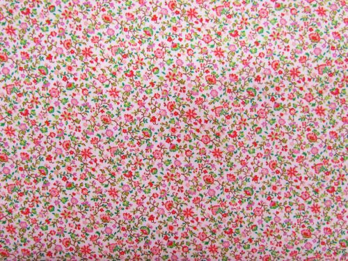 Mayfair Gardens Cotton- Pink #PW1451