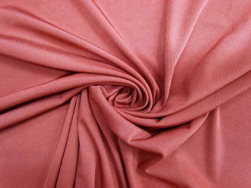 Great value 2x2 Rib Jersey- Terracota Rose #8770 available to order online Australia