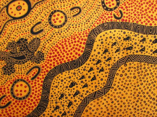 Great value Goanna Dreaming- Yellow available to order online Australia