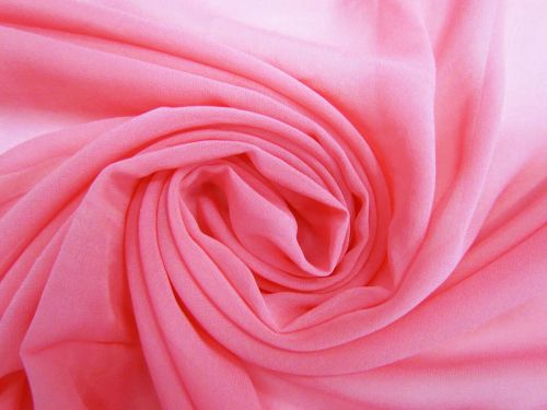 Silk Chiffon- Carnival Pink #10992