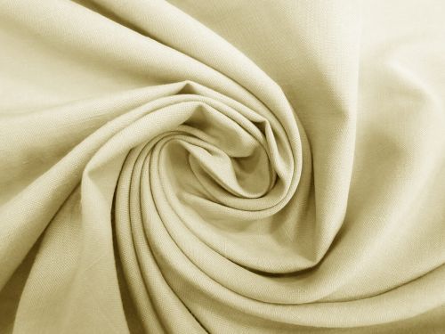 Silk Cotton Slub Suiting- Explorer Khaki Beige #10999