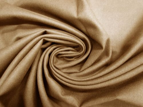 Soft Wool Twill Suiting- Cosy Caramel #11004