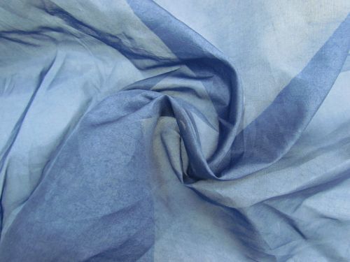 Great value Matte Silk Organza- Pacific Ocean Blue #8866 available to order online Australia
