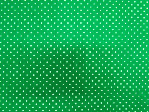 Great value Mini Dots Cotton- Emerald available to order online Australia
