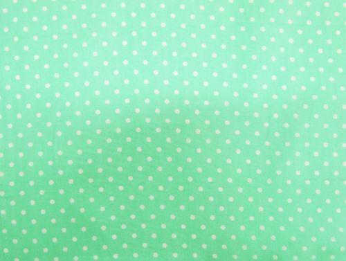 Great value Mini Dots Cotton- Minty available to order online Australia