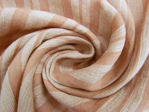 Great value Harbour Stripe Linen- Rose Terracotta #11074 available to order online Australia