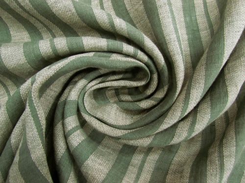 Great value Harbour Stripe Linen- Dusty Green #11075 available to order online Australia