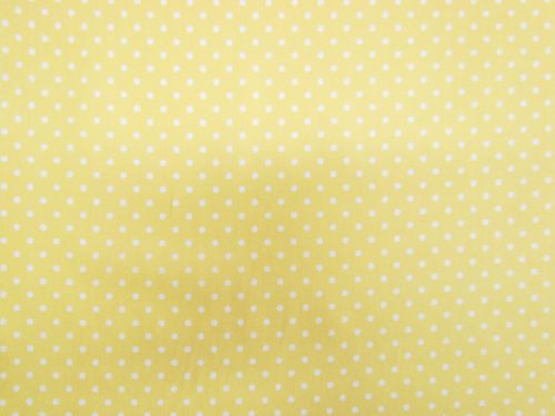 Great value Mini Dots Cotton- Lemon available to order online Australia