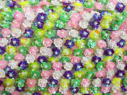 Great value 12mm Bejewelled Gardens Sequin Trim #T436 available to order online Australia